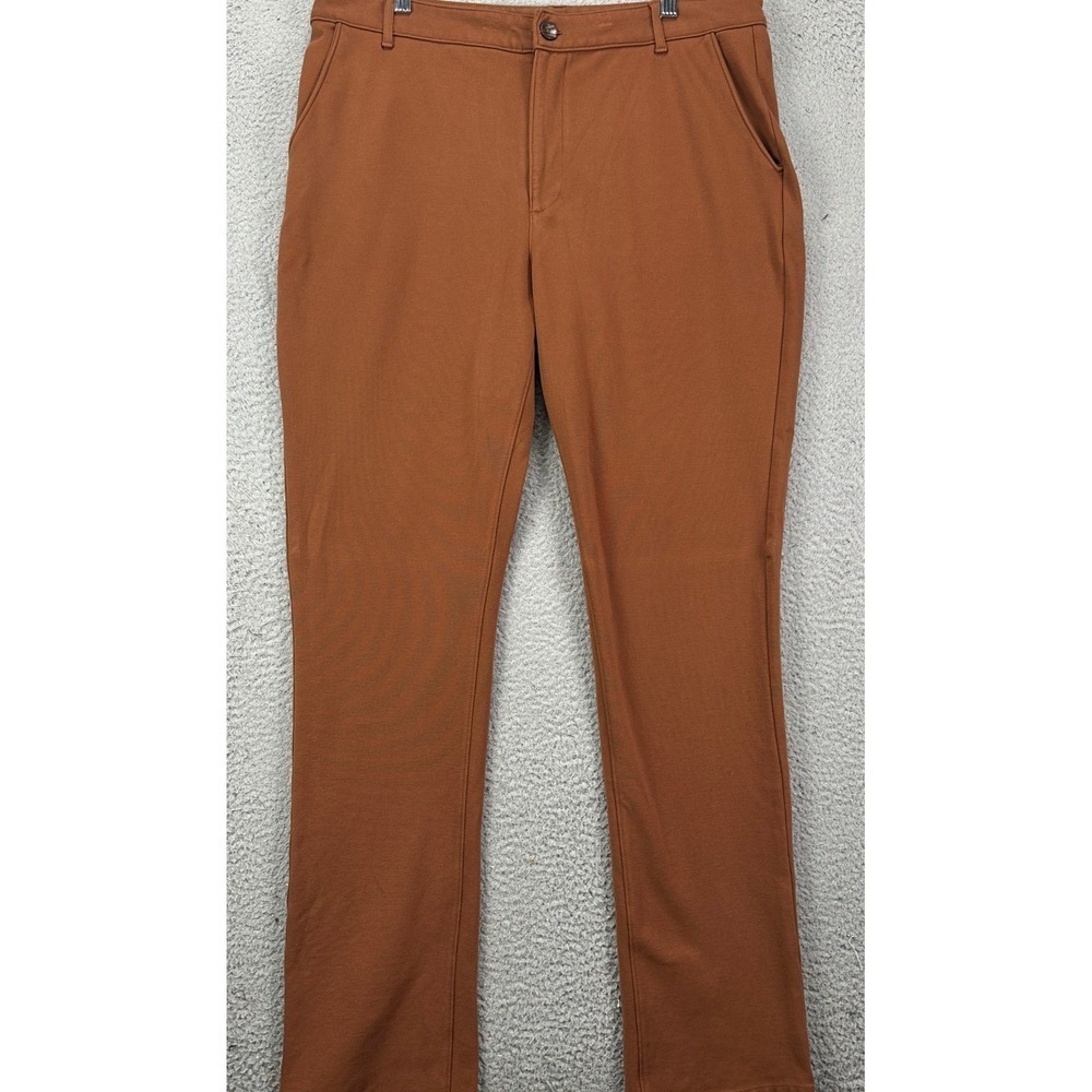 True Classic Mens 36 Pants Hiking Brown Nylon Blend Performance Stretch Flex EUC